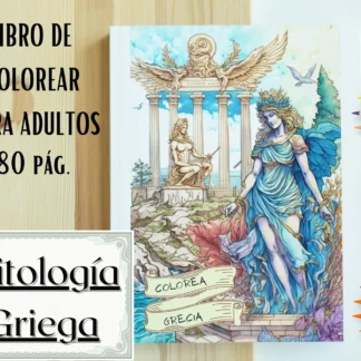 Greek Mythology Coloring Book | 80 Printable Pages, Gods & Heroes (Digital Download)