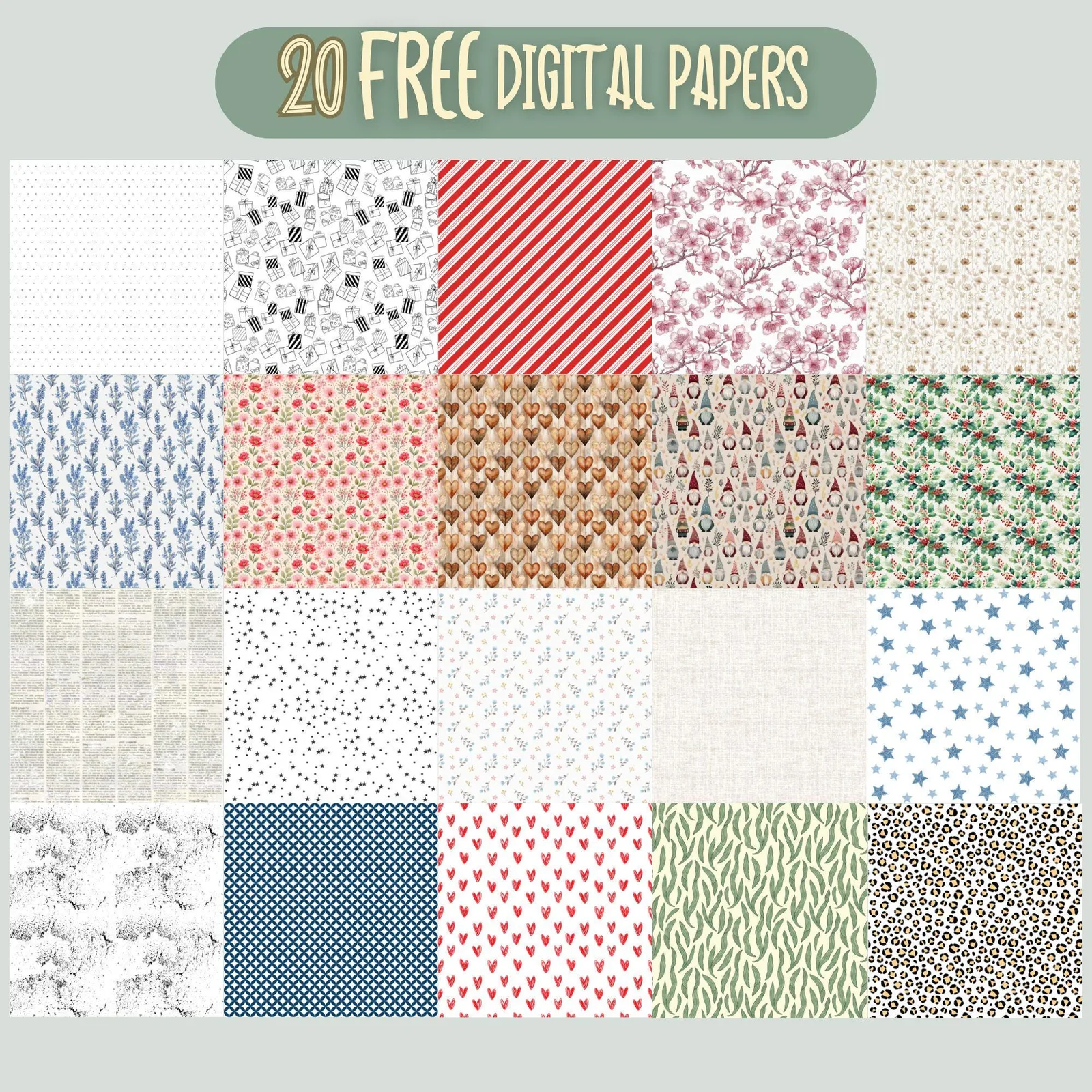 38 Gift Box Templates for Canva | Editable Favor Boxes + Digital Papers