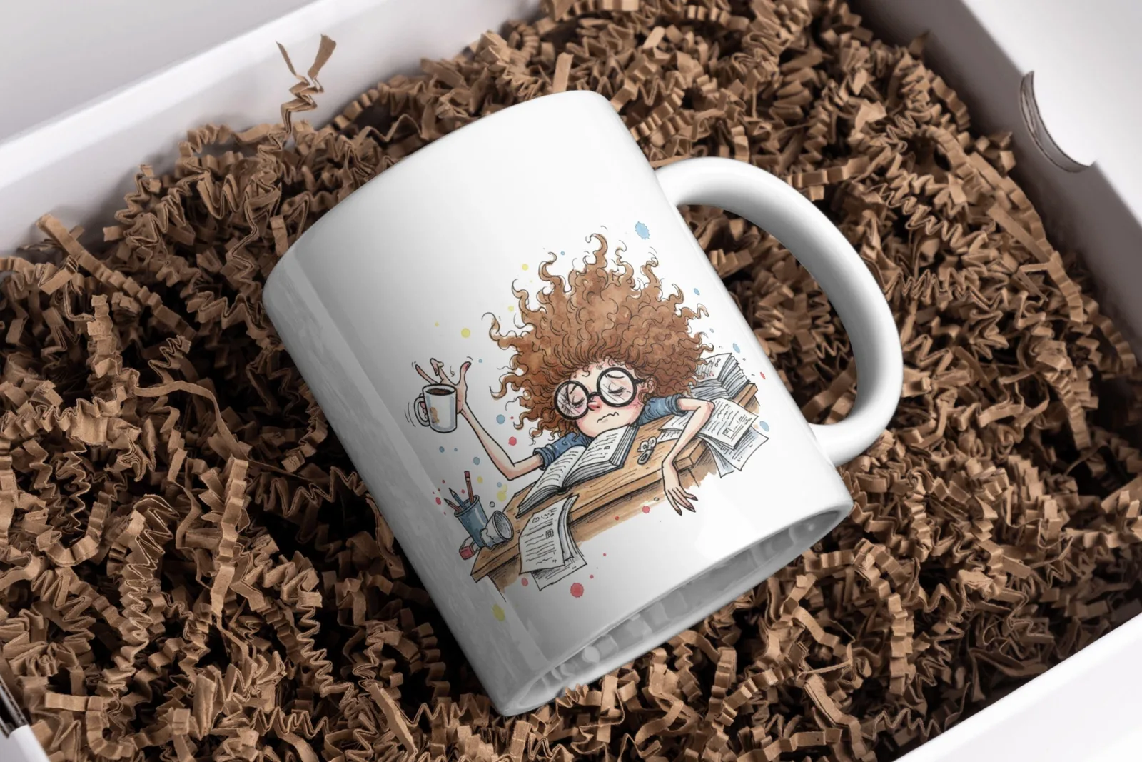 Funny Stressed Teacher Clipart Bundle Frazzled School Life PNG Watercolor Sticker Sublimation