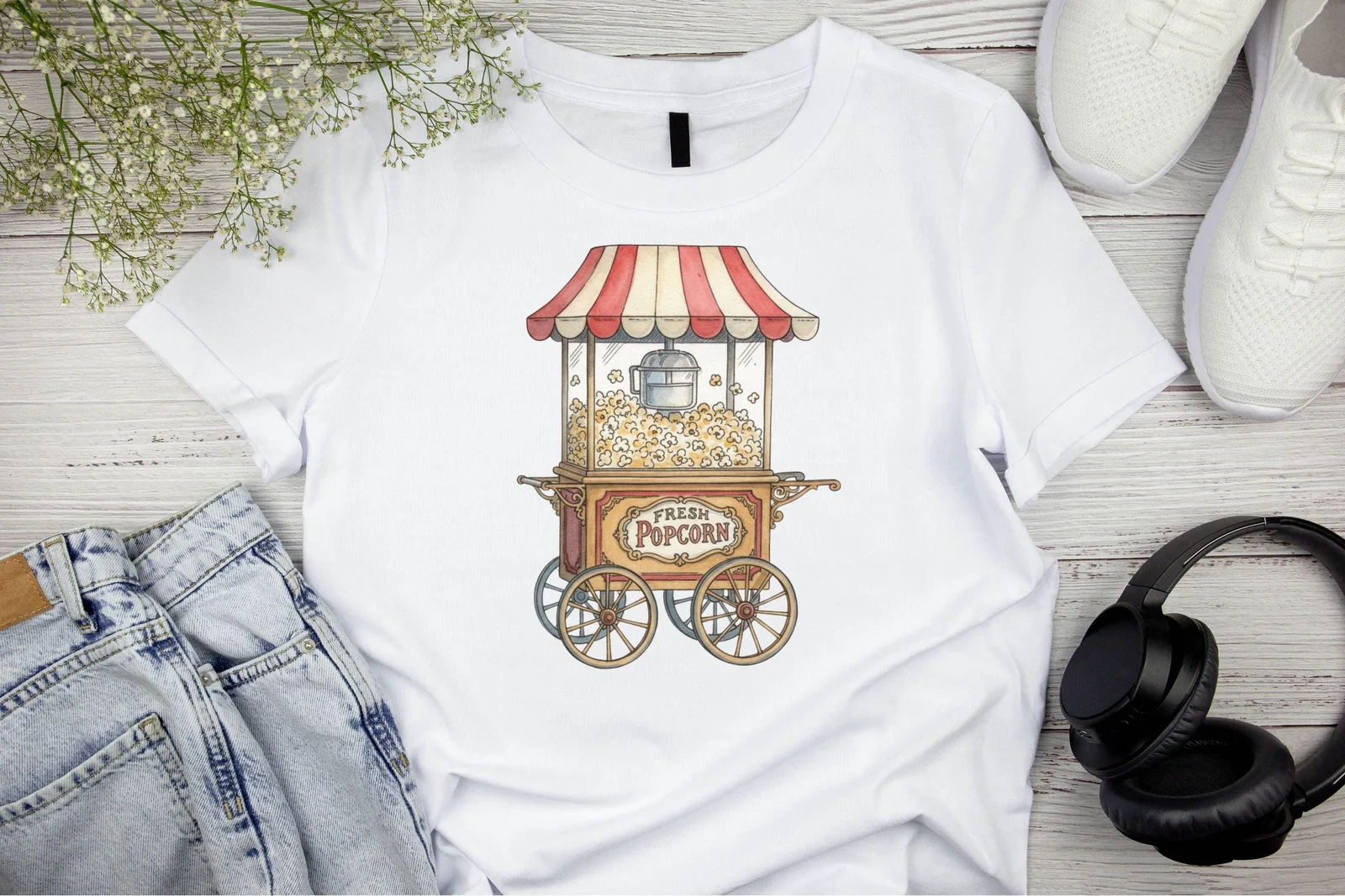 Vintage Circus Clipart Bundle, Pastel Carnival Animals PNG, Dreamy Hand Drawn Carousel Horse Cliparts digital download preview by Cute & Co.