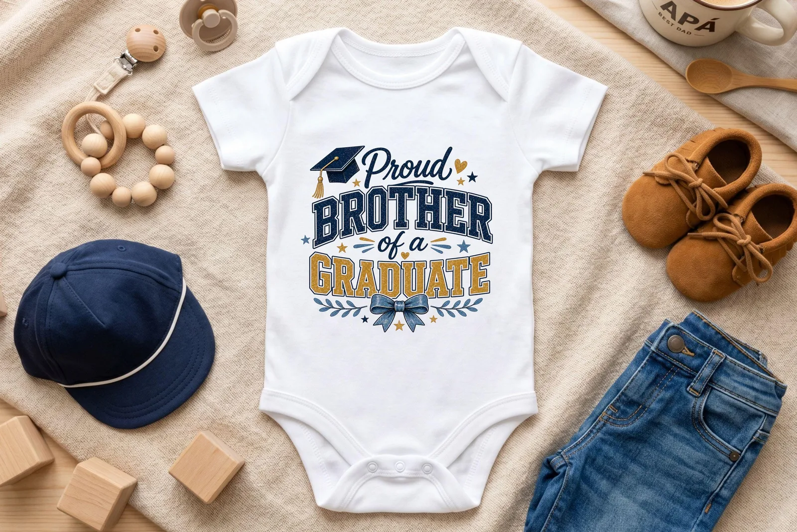 Graduation Proud Family PNG Bundle, Class of 2026 Sublimation Designs for Shirts and Gifts Cliparts digital download preview by Cute & Co.