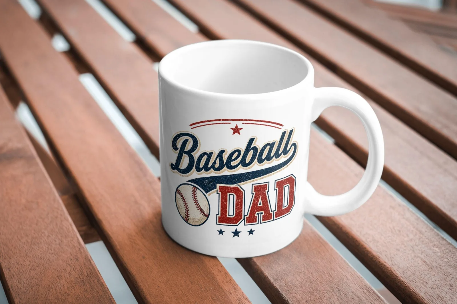 Baseball Dad PNG Retro Sports Shirt Design for Fathers Day Game Day Gifts