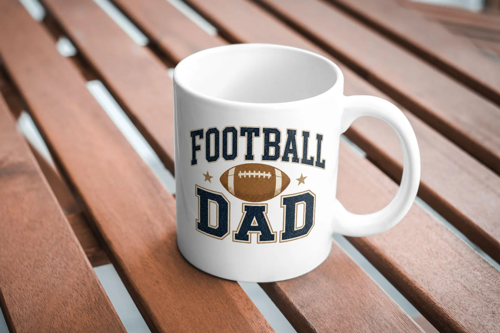 Football Dad PNG Retro Sports Shirt Design for Fathers Day Game Day Gifts Cliparts digital download preview by Cute & Co.