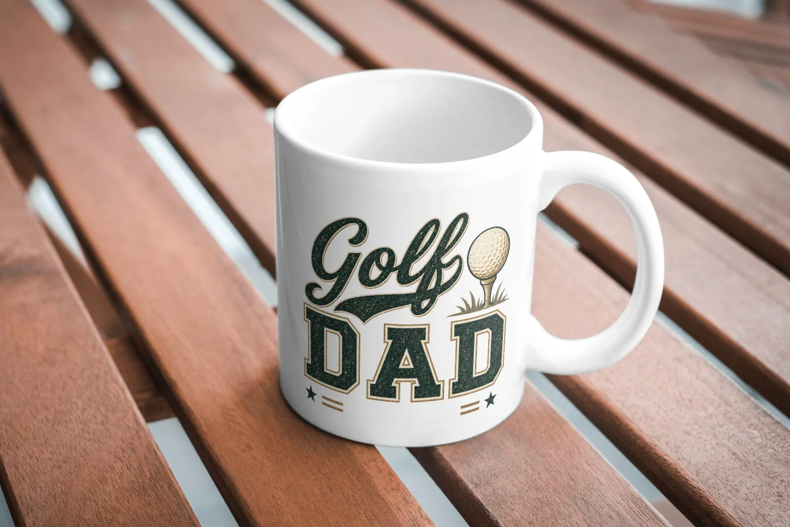 Golf Dad PNG Retro Sports Shirt Design for Fathers Day Golf Lover Gifts Cliparts digital download preview by Cute & Co.