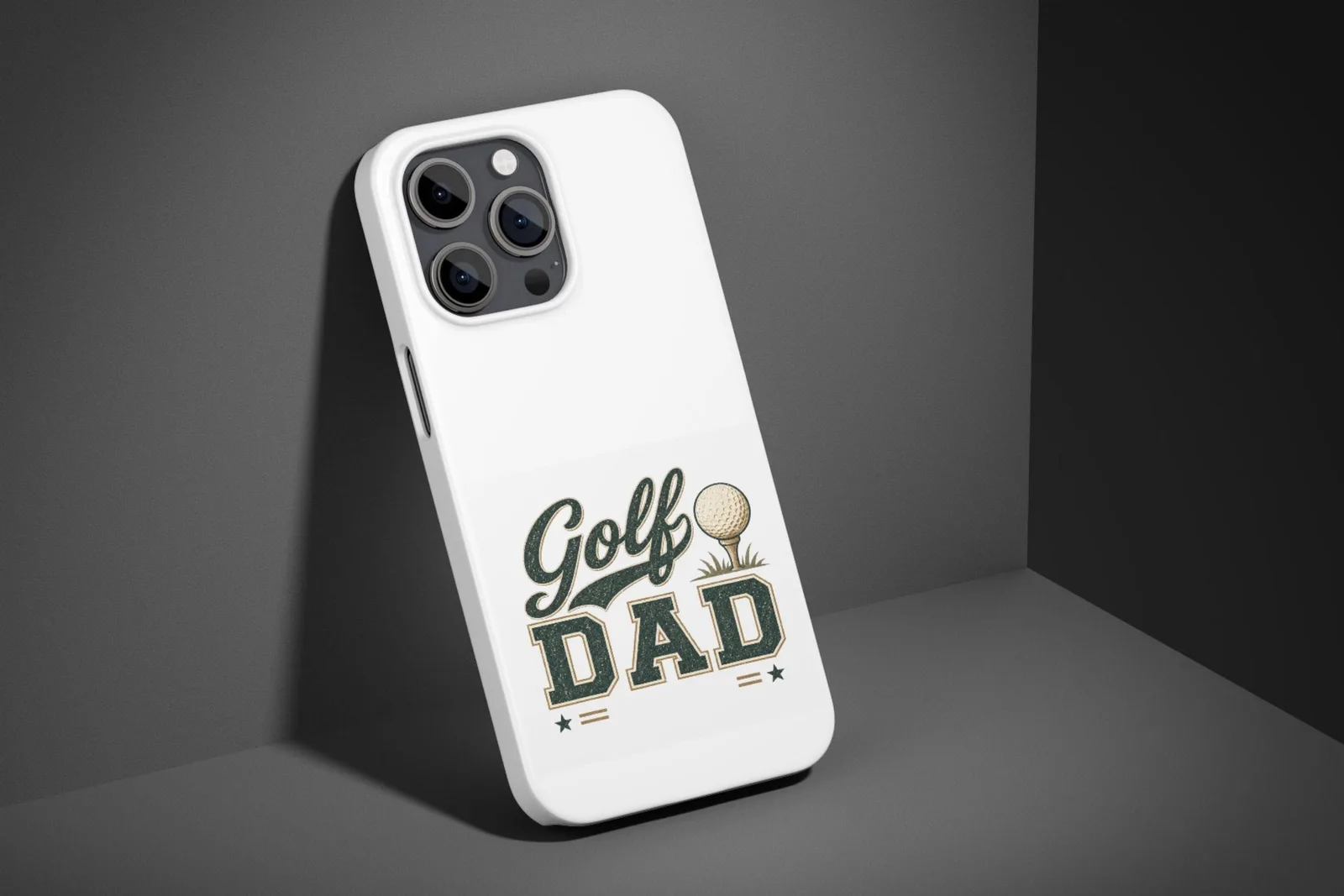 Golf Dad PNG Retro Sports Shirt Design for Fathers Day Golf Lover Gifts Cliparts digital download preview by Cute & Co.