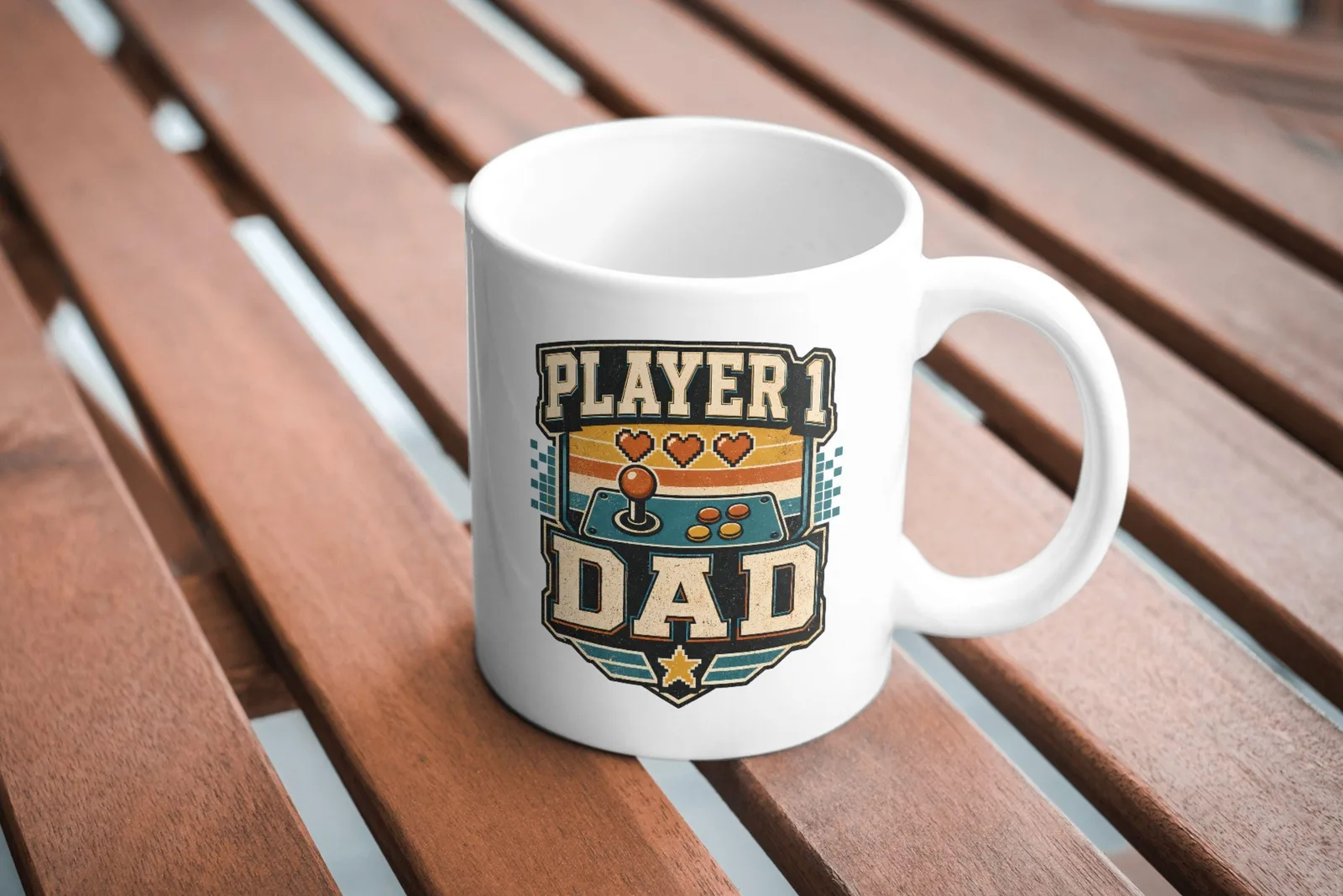 Player 1 Dad Player 2 Kid PNG, Father's Day Matching Gamer Shirt Design Cliparts digital download preview by Cute & Co.