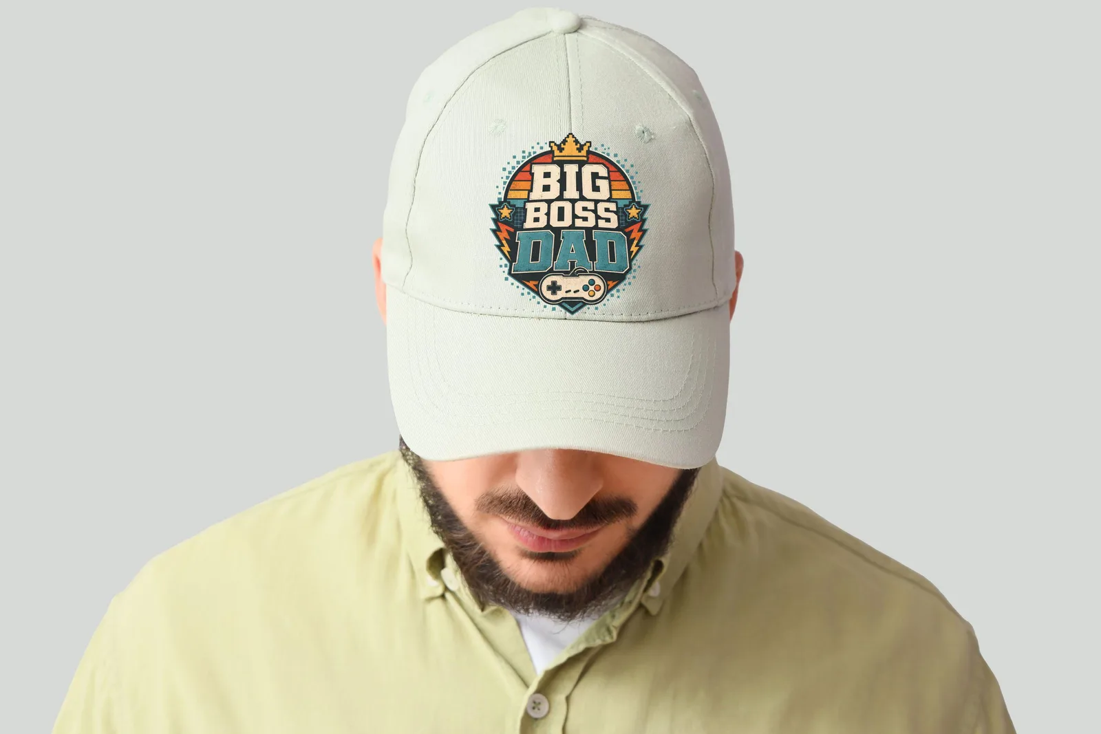 Big Boss Dad Mini Boss Kid PNG, Father's Day Gamer Matching Shirt Design