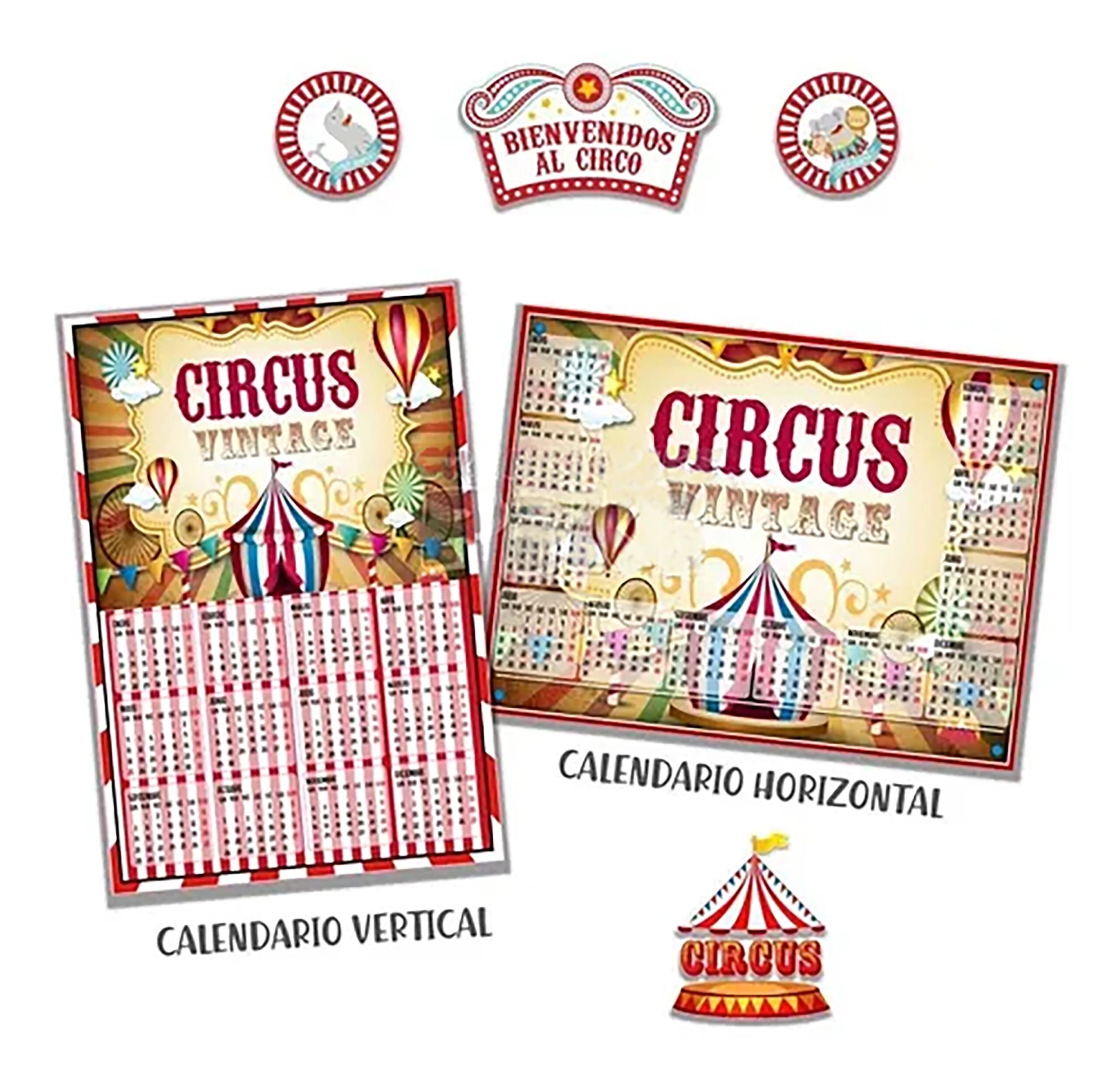 Carnival Party Printables, Editable Circus Theme (Digital Download) - Image 6