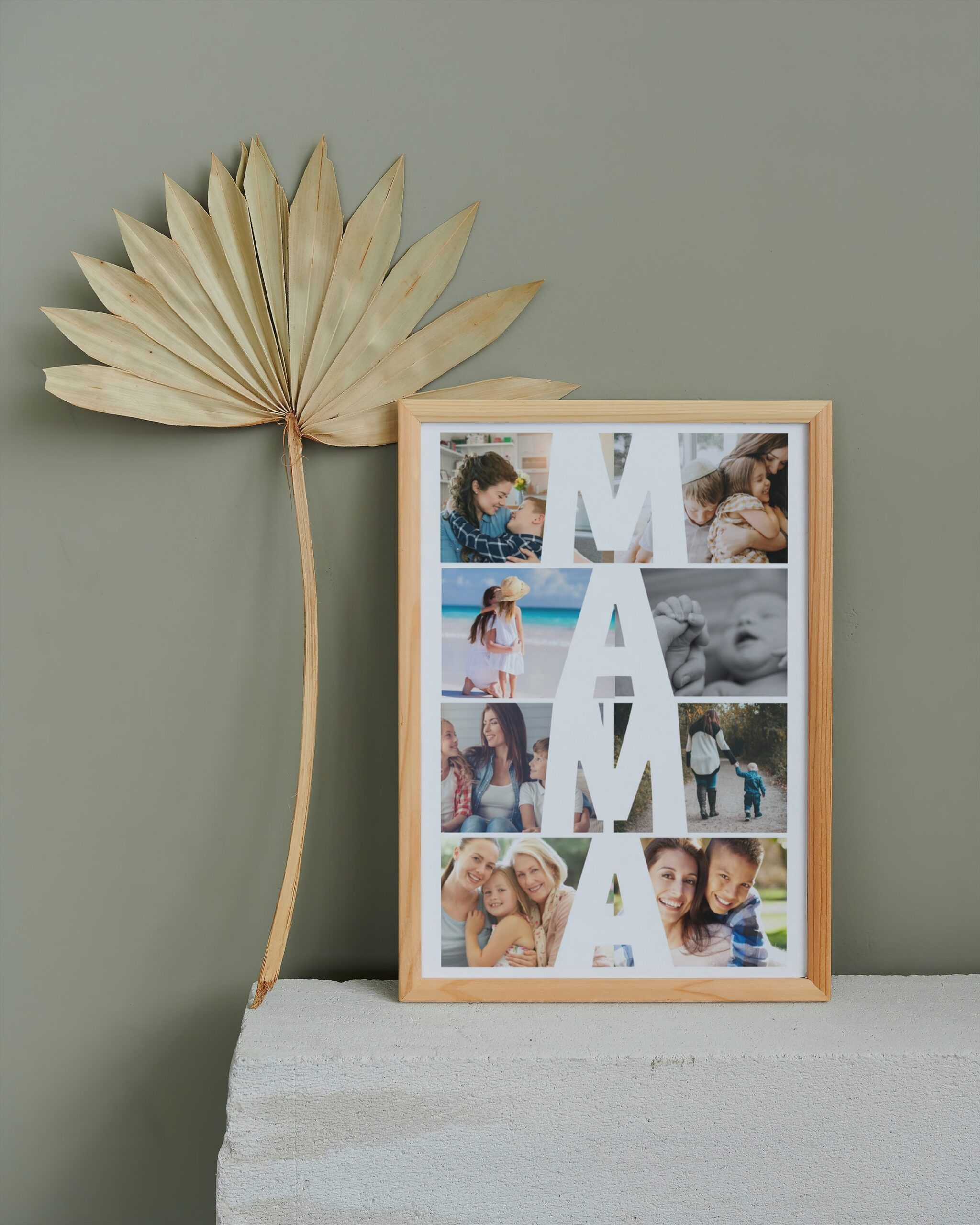 Mother's Day Photo Collage Template, Personalized Gift (Canva & PowerPoint) - Image 8