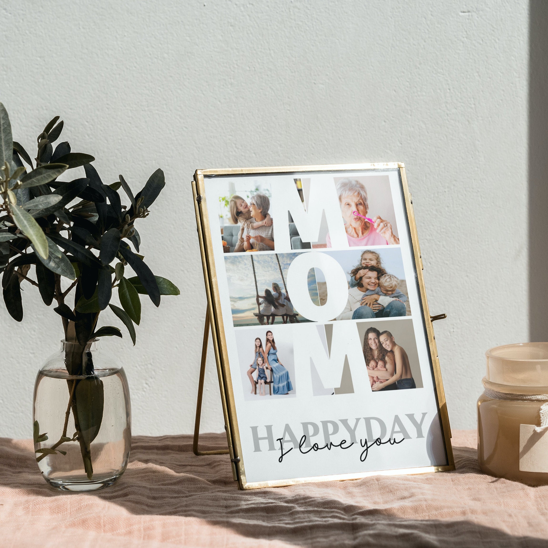 Mother's Day Photo Collage Gift, 12 Canva & PowerPoint Templates (Digital Download) - Image 8