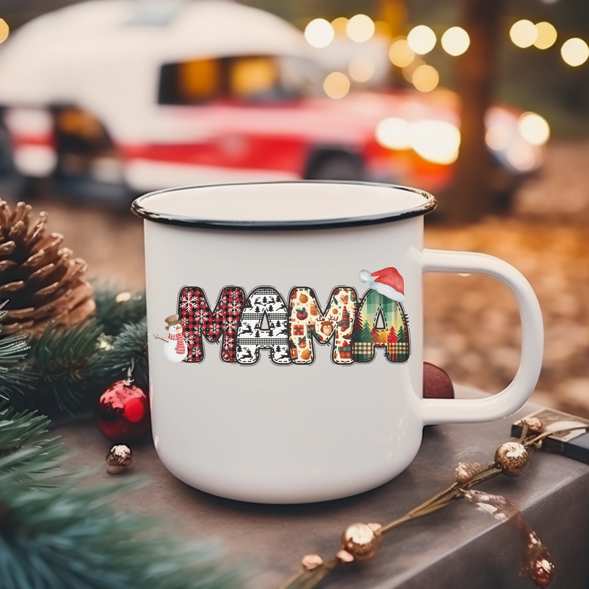 Christmas Doodle Font | PNG Alphabet & Numbers (Digital Download) - Image 7