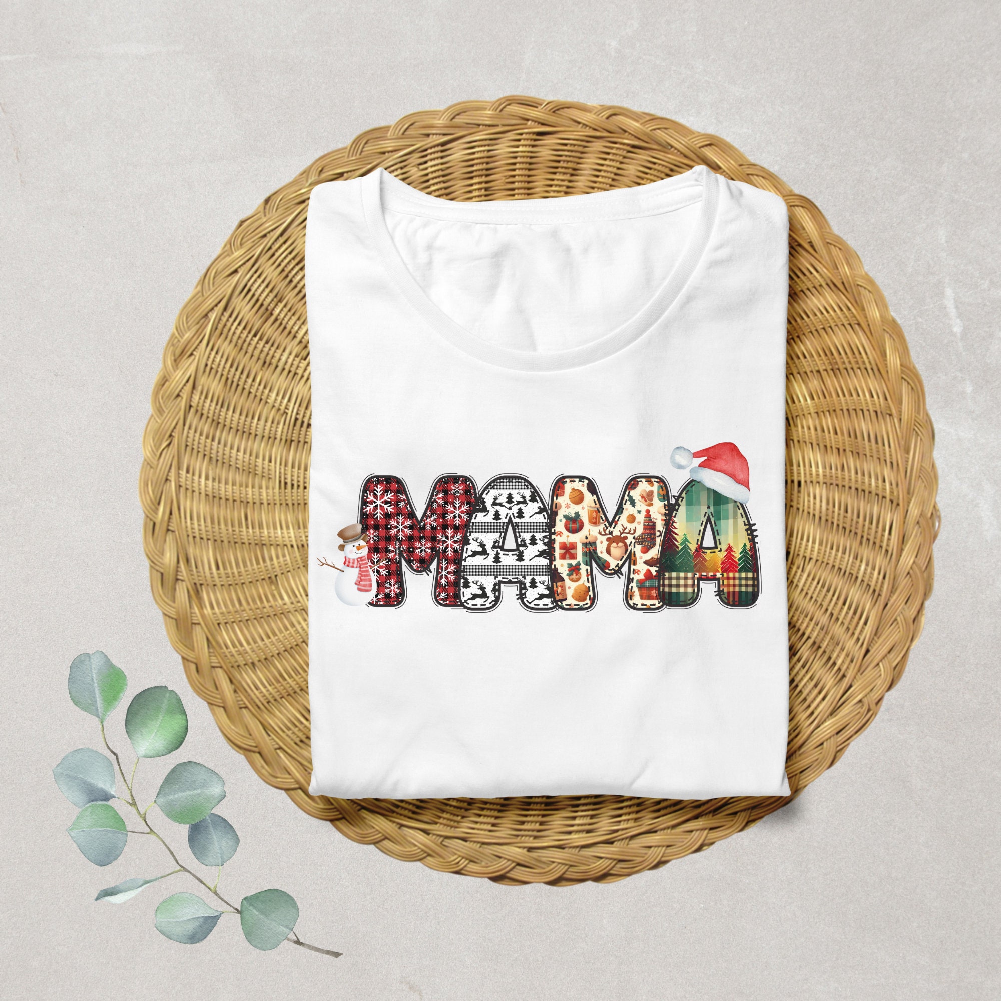 Christmas Doodle Font | PNG Alphabet & Numbers (Digital Download) - Image 8