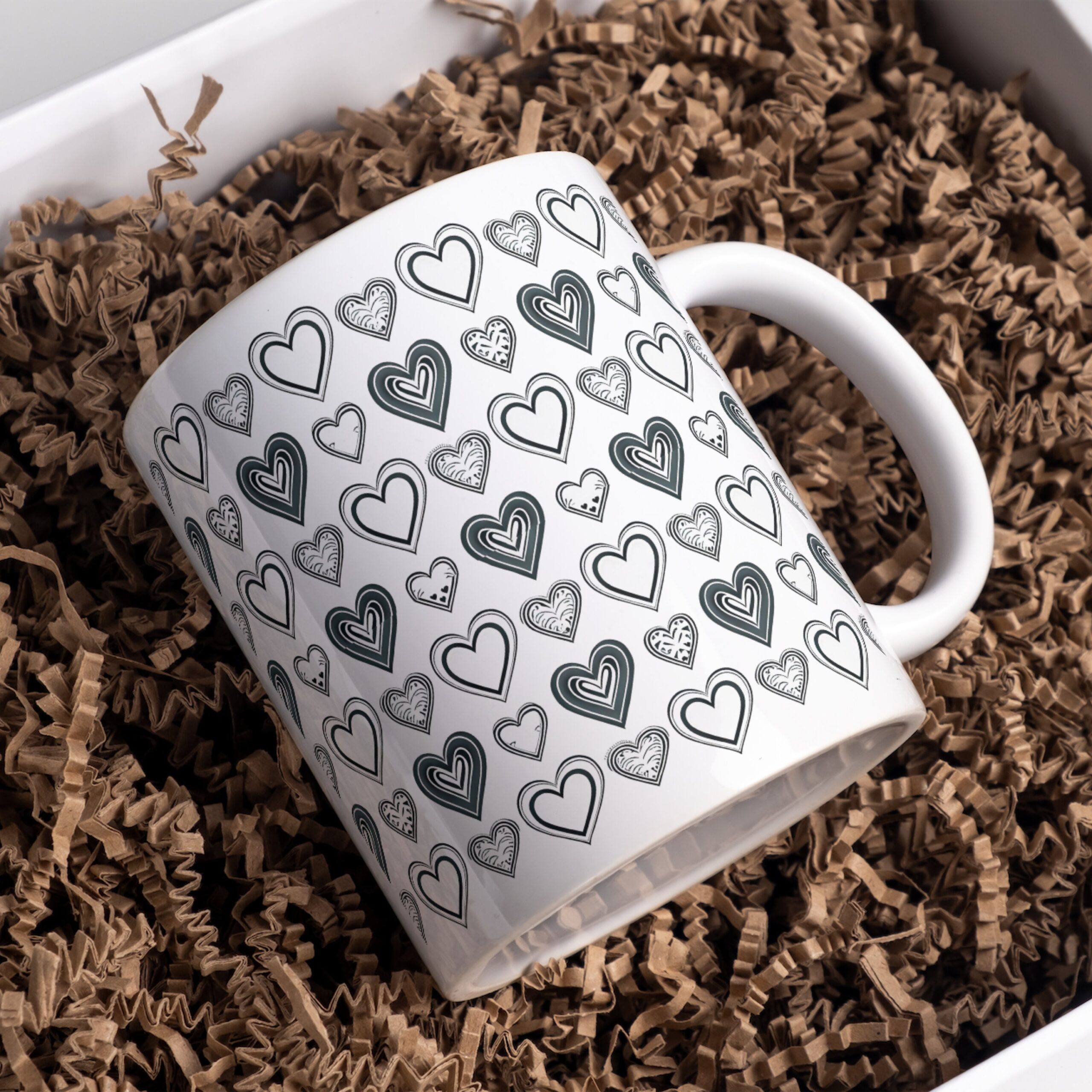 Valentine Hearts Mug and Tumbler Wrap Set (Digital Download) - Image 5