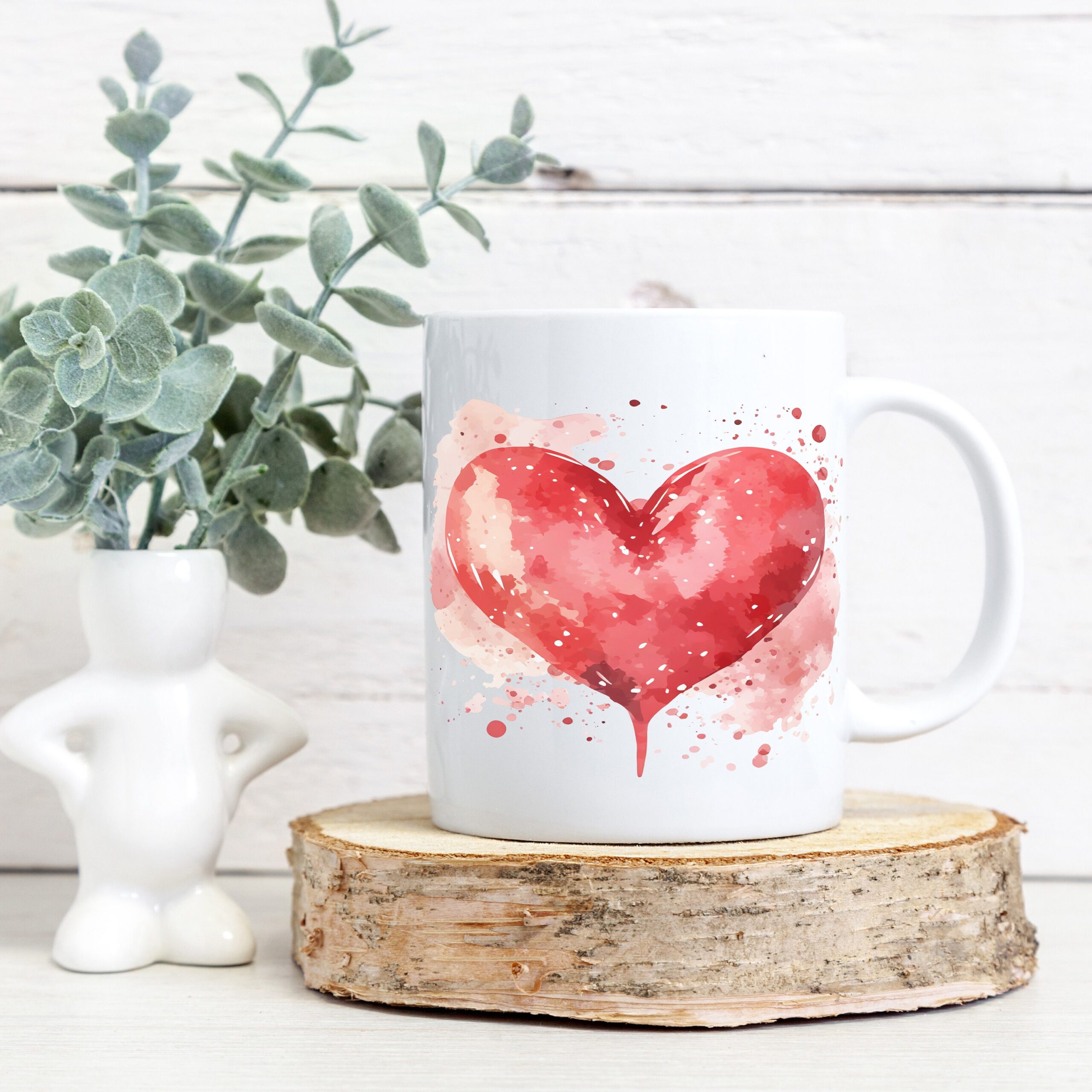 Valentine Heart Mug & Tumbler Wrap Set, Sublimation Design (Digital Download) - Image 3