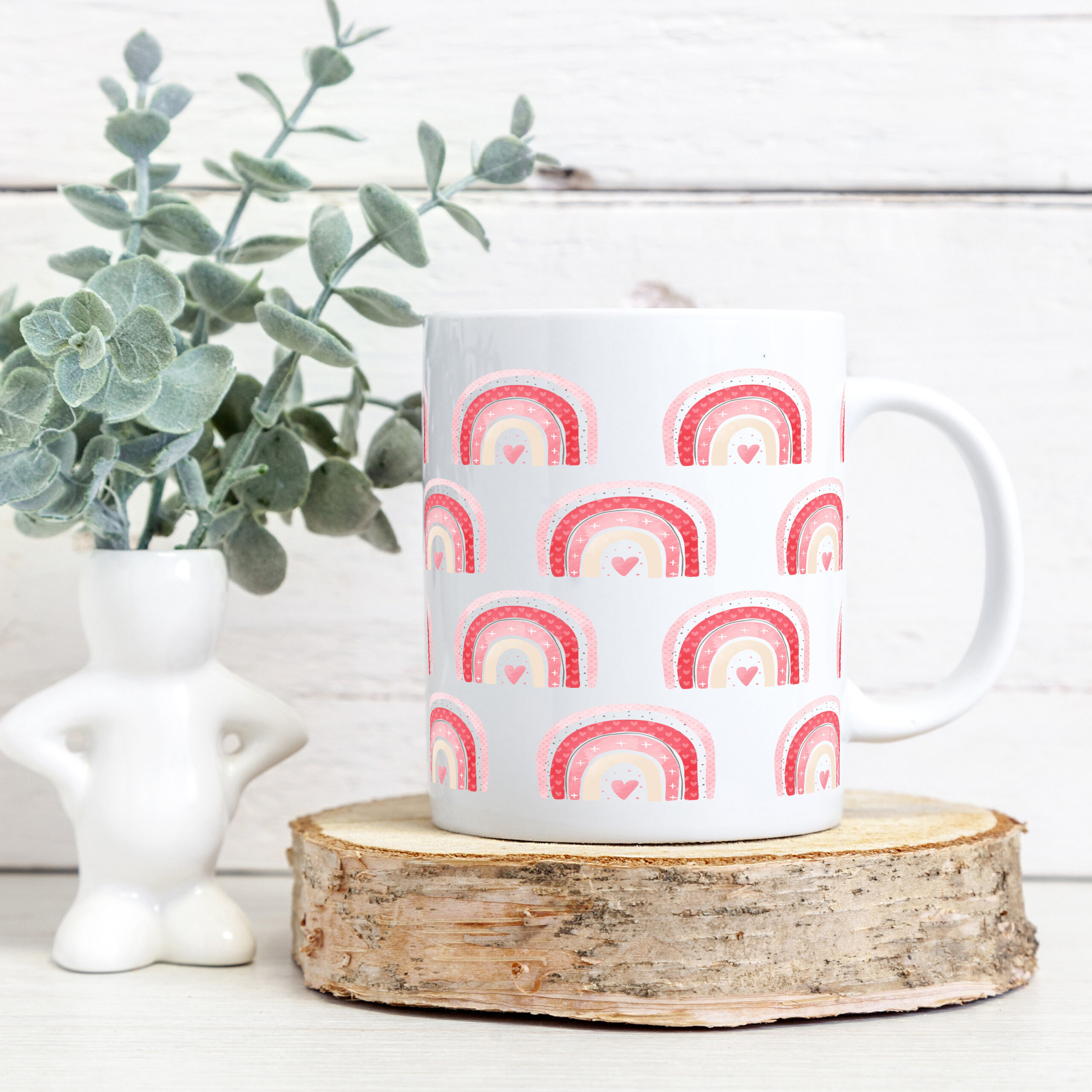 Valentine Rainbow Mug and Tumbler Wrap Set (Digital Download) - Image 5