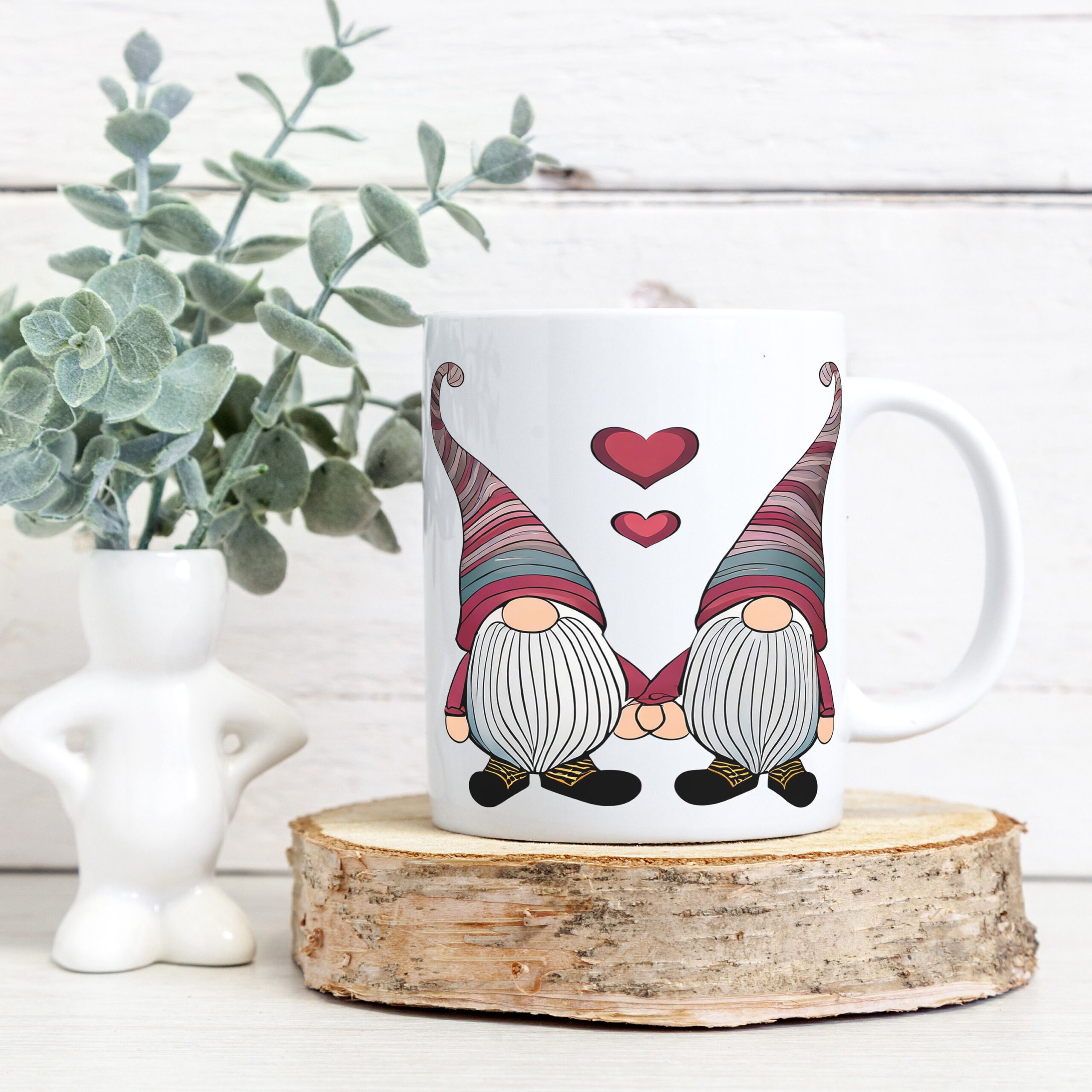 Valentine Gnomes Mug, Libbey Can, Tumbler Wrap Set (Digital Download) - Image 5
