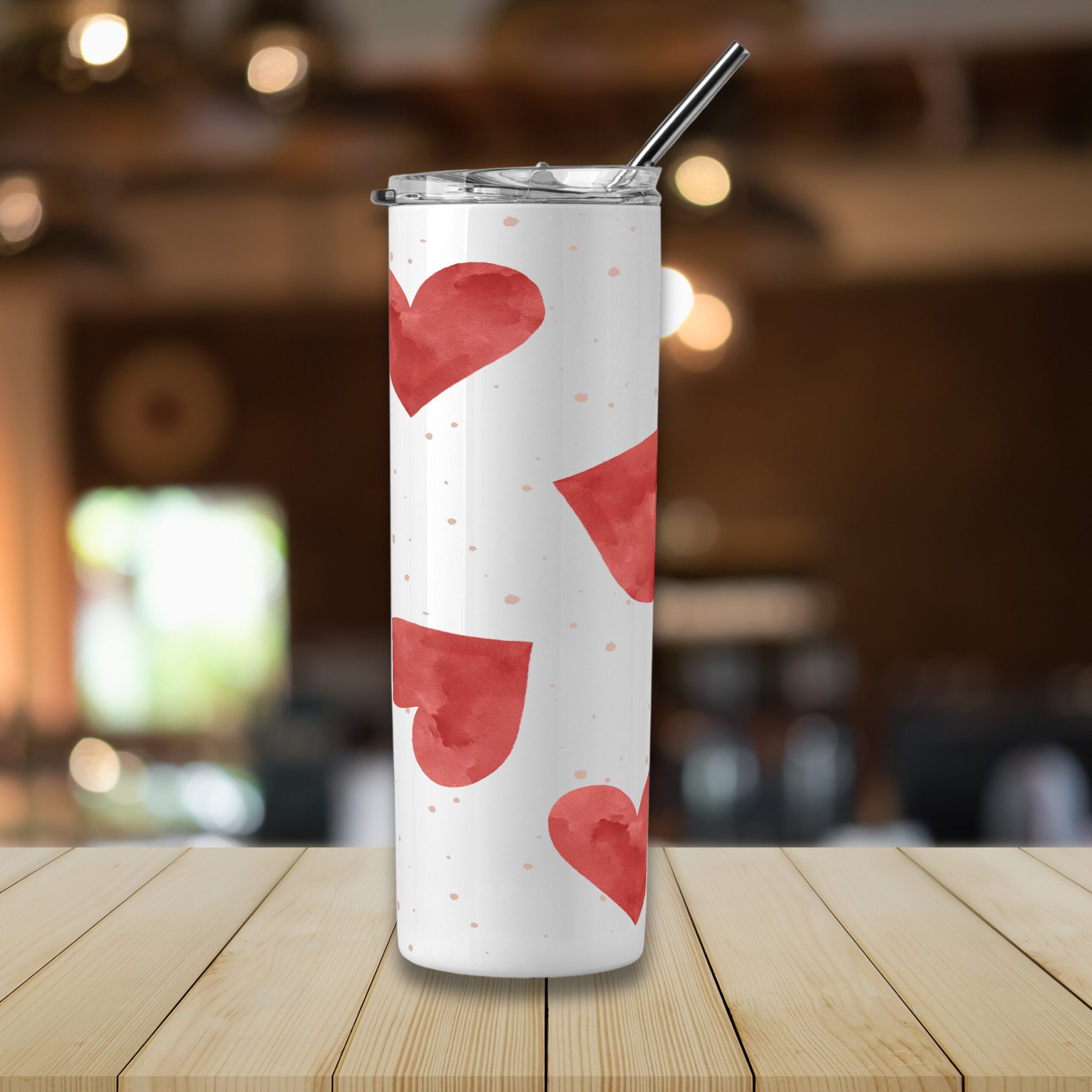 Valentine Hearts Mug and Tumbler Wrap Set (Digital Download) - Image 4