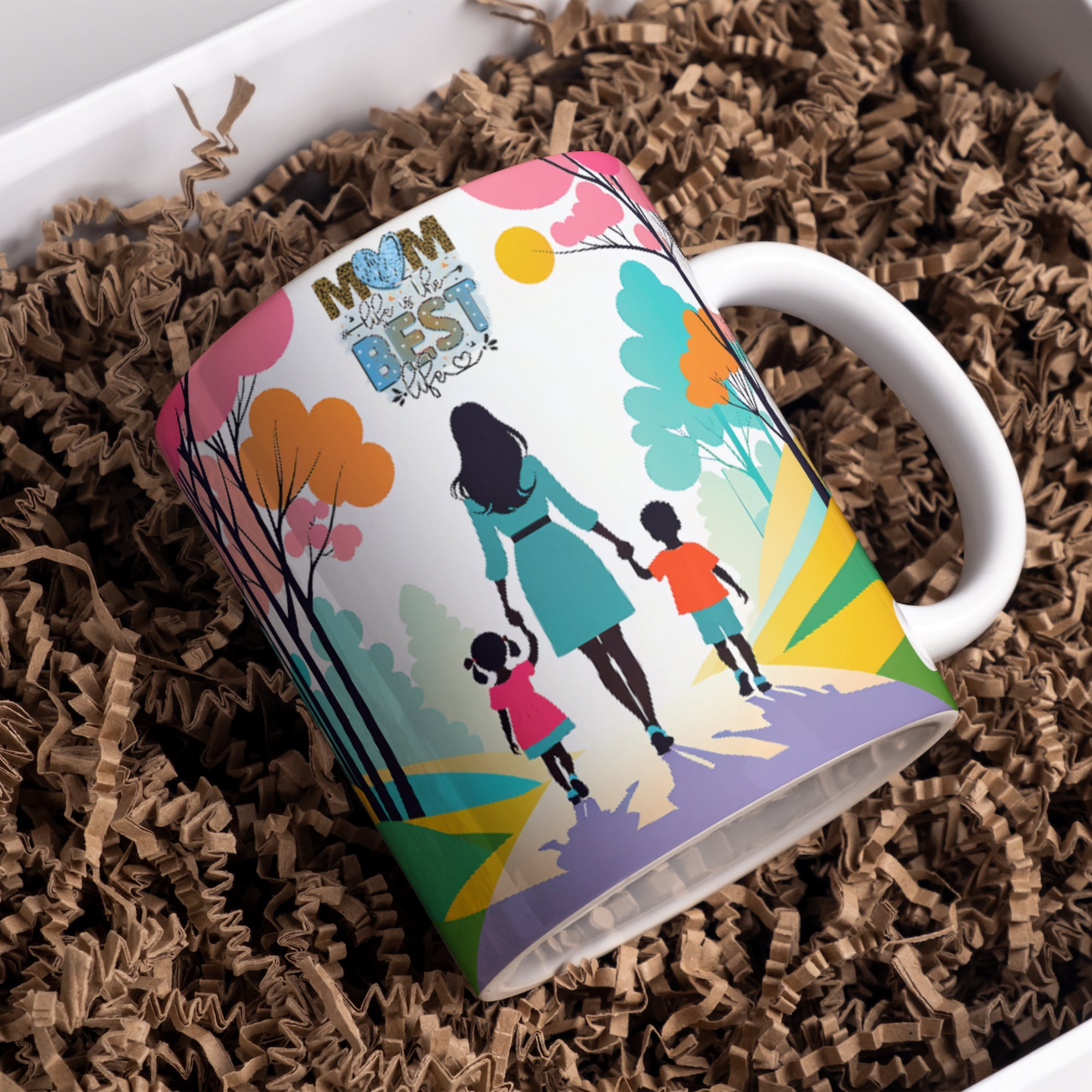 Mother's Day Mug & Tumbler Wrap Set, Family Design (Digital Download) - Image 3