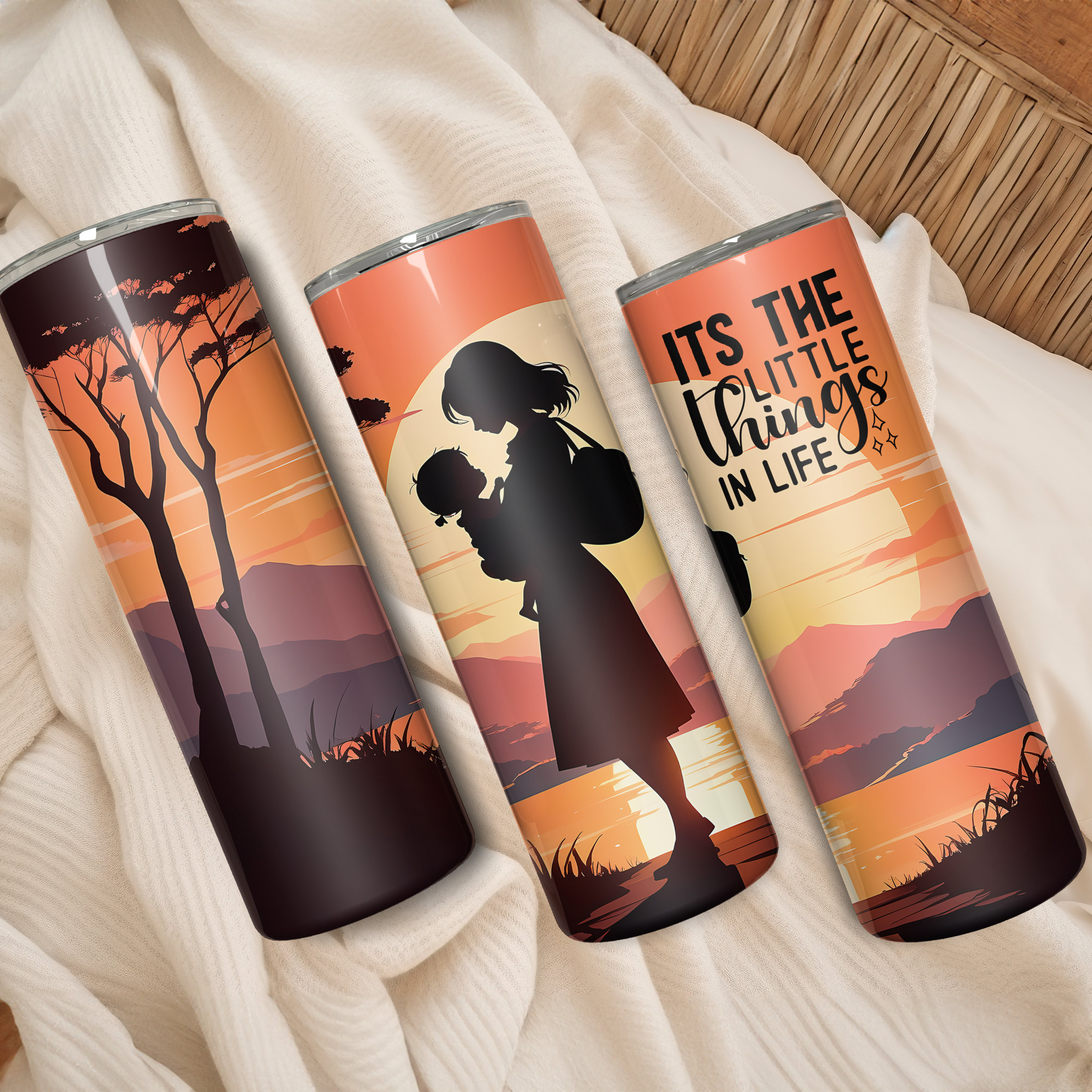 Mother & Child Mug and Tumbler Wrap Design (Digital Download) - Image 2