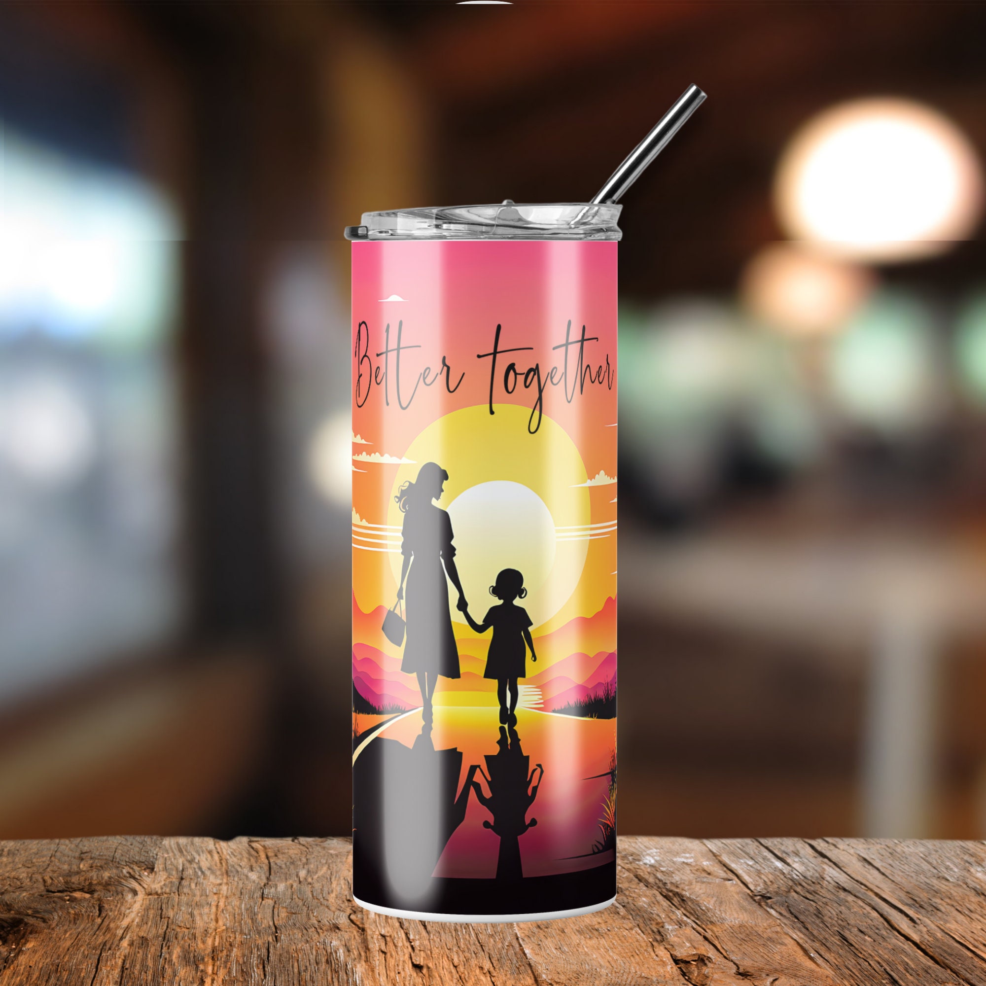 Mother's Day Mug & Tumbler Wrap Set, High-Resolution PNG (Digital Download) - Image 4