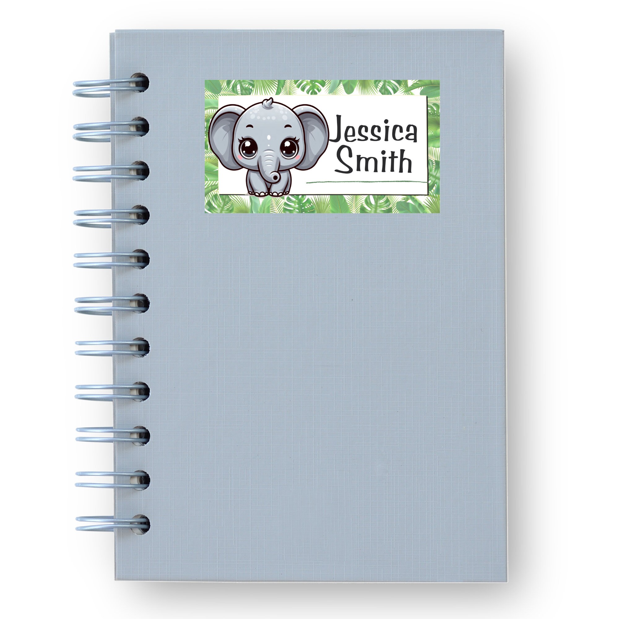 Forest Animals Labels, Back to School Stickers (Editable Canva Template) - Image 6