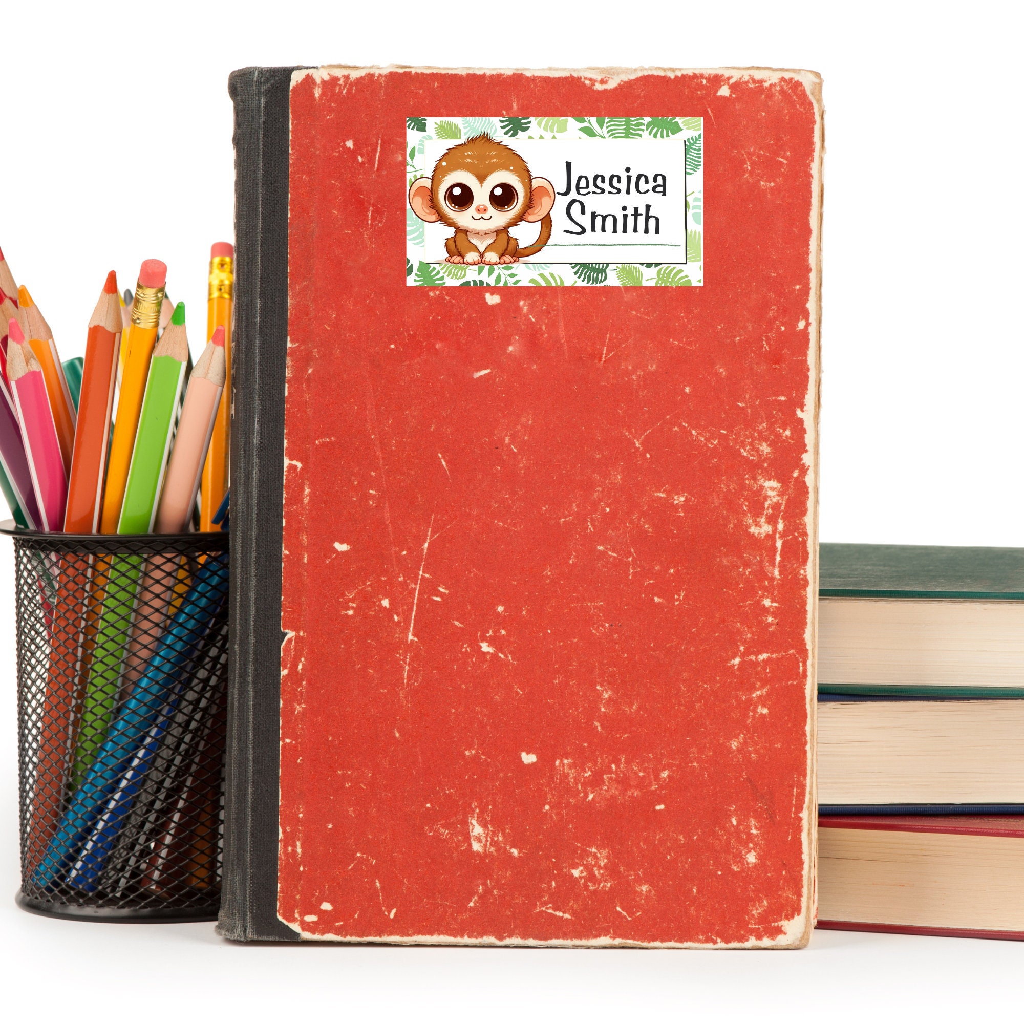 Forest Animals Labels, Back to School Stickers (Editable Canva Template) - Image 8