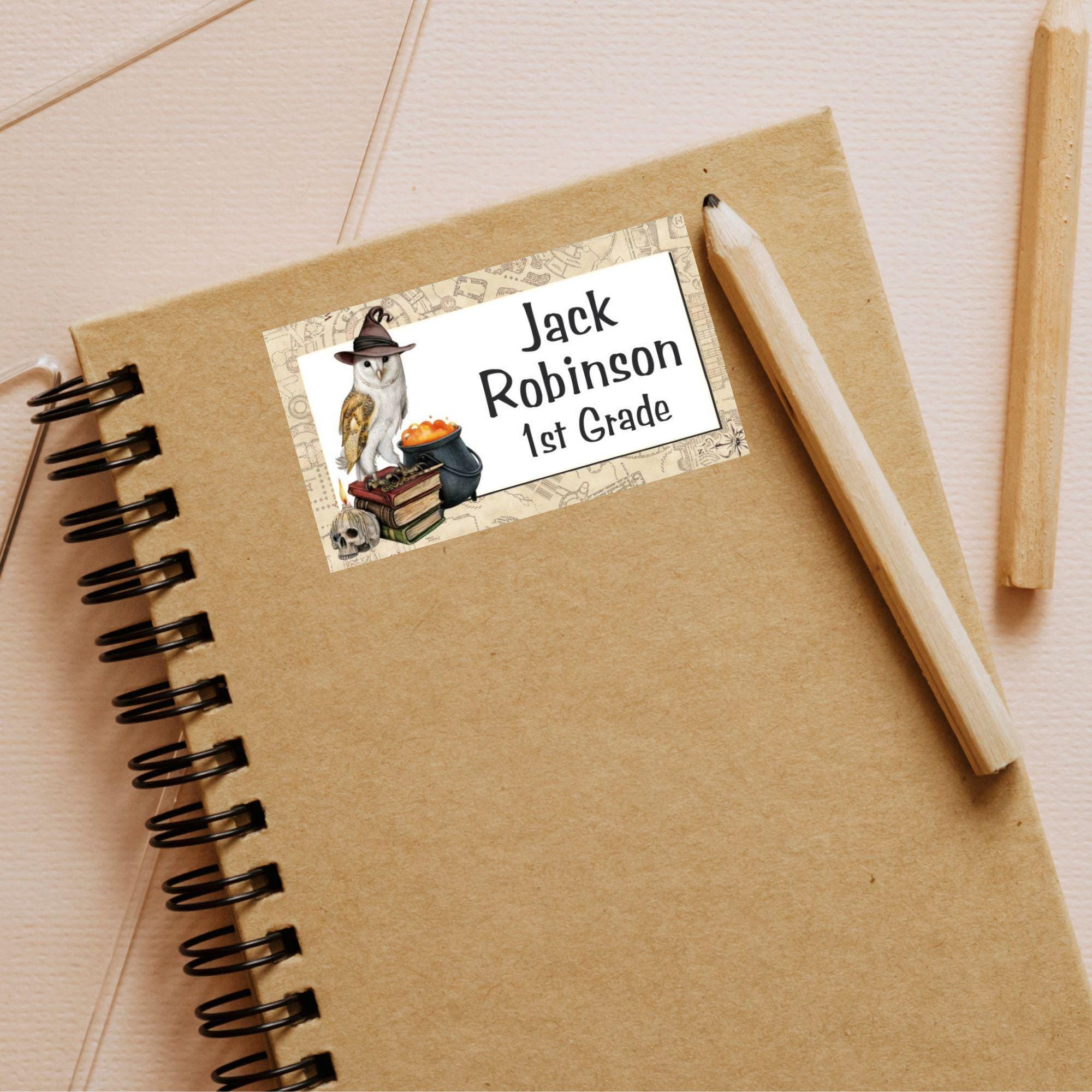 Magic School Labels, Back to School Stickers (Editable Canva, Digital Download) - Image 4