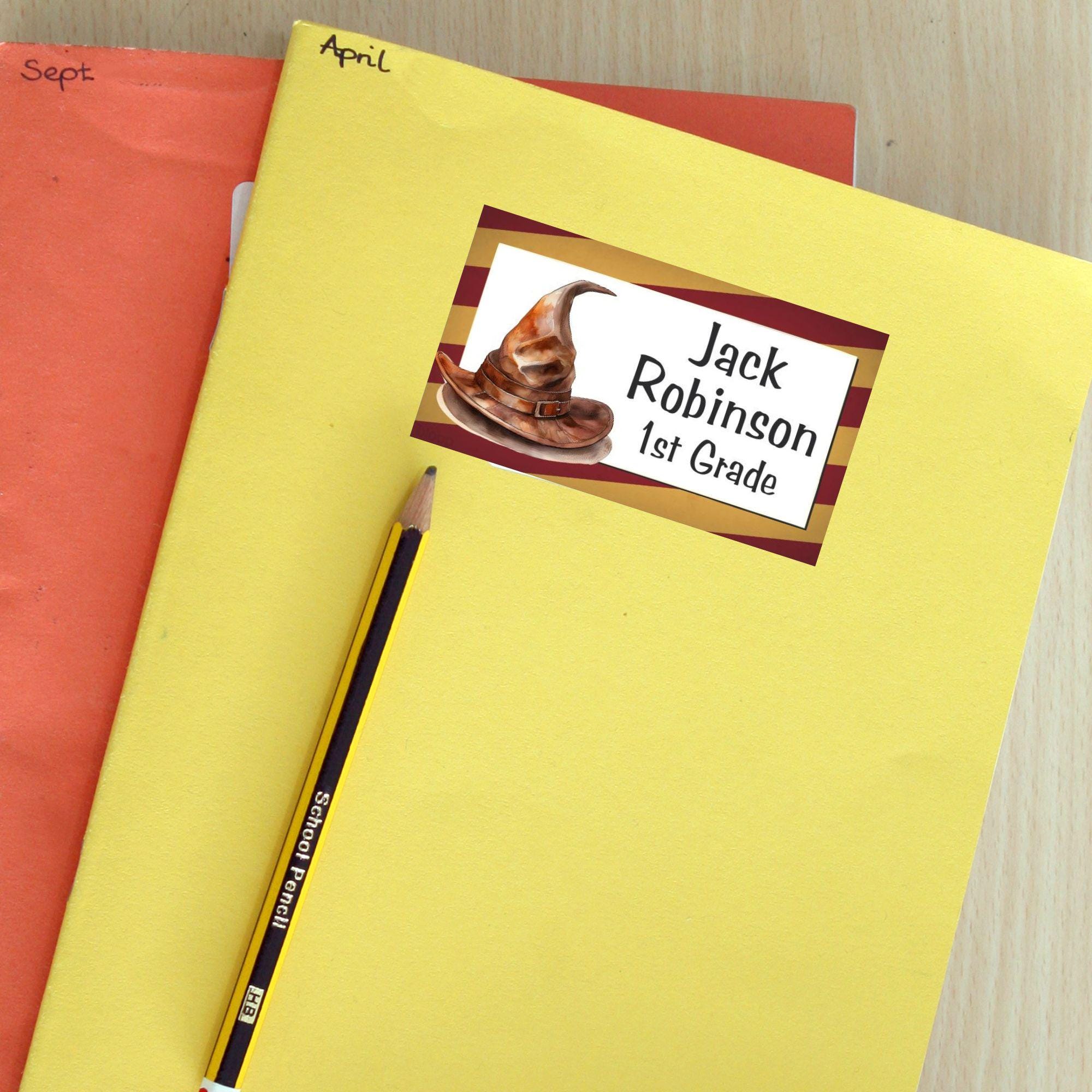 Magic School Labels, Back to School Stickers (Editable Canva, Digital Download) - Image 5