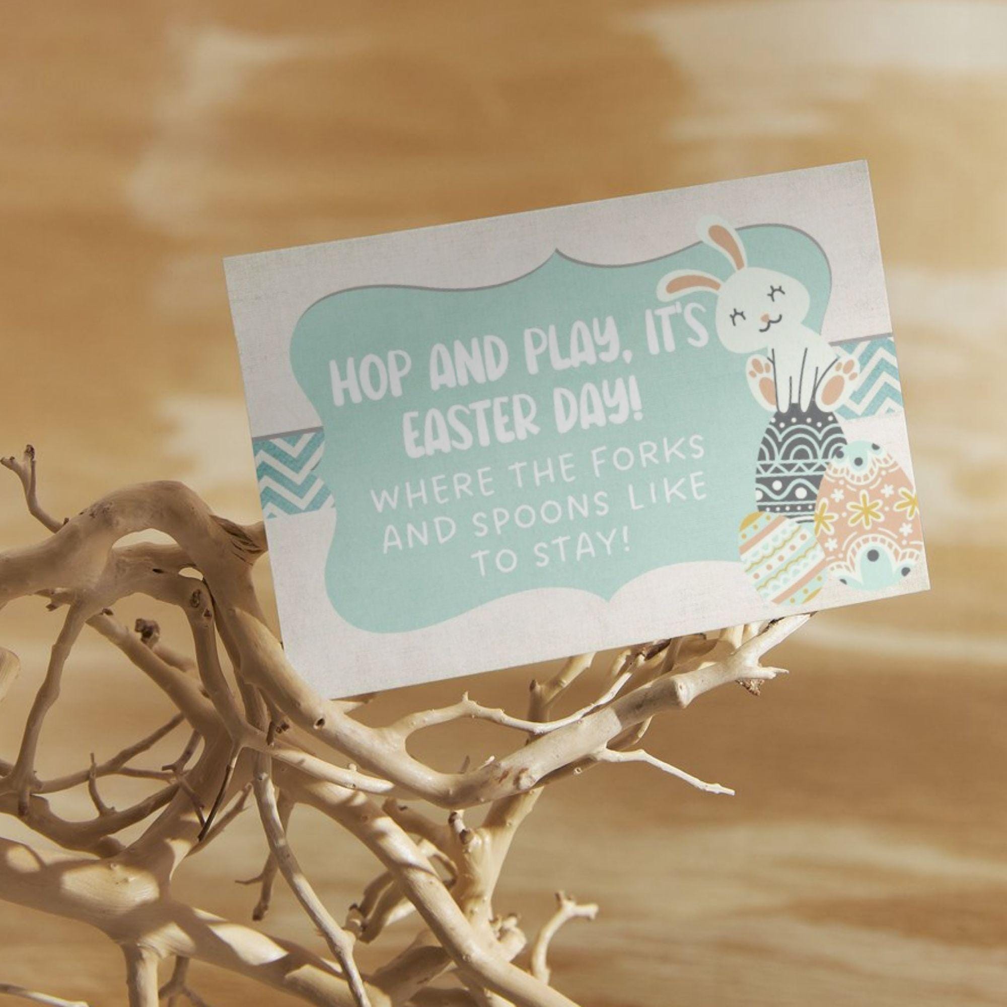 Easter Scavenger Hunt Game, Rhyming Clues (Printable) - Image 4