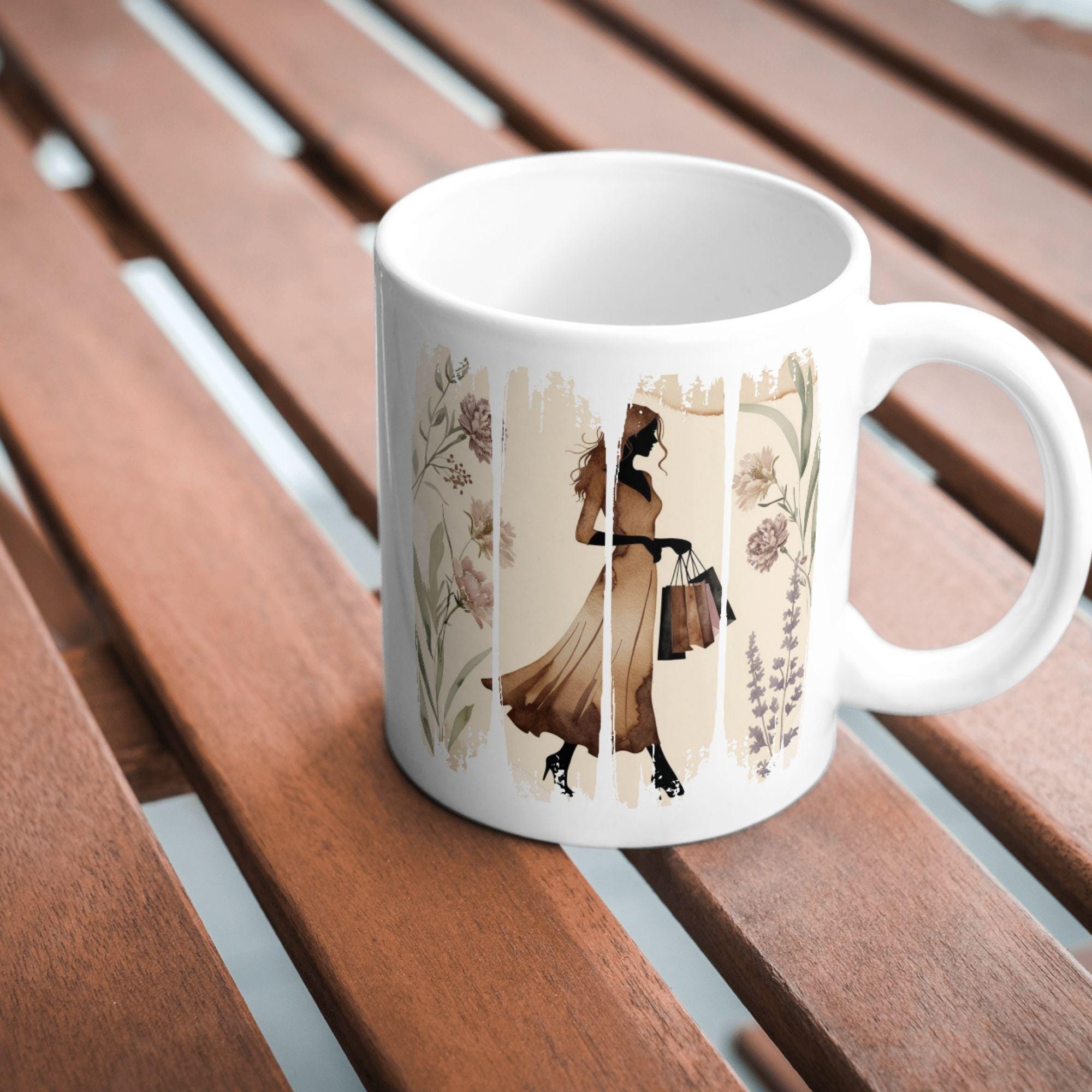 Watercolor Fashion Girls Clipart | Designer Handbag PNG Bundle (Digital Download) - Image 9