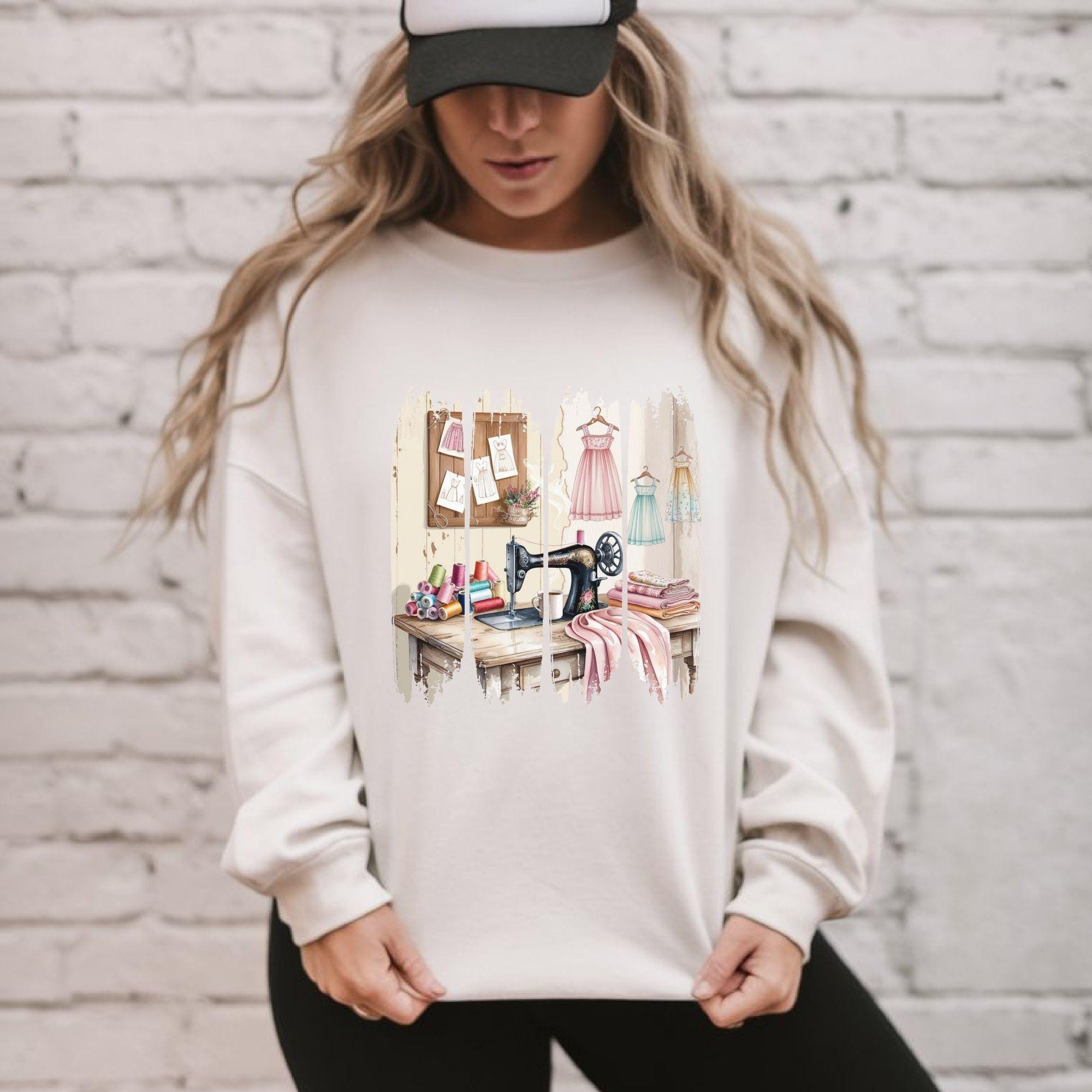 Vintage Sewing PNG Clipart Bundle | Quilting Sublimation Designs (Digital Download) - Image 8