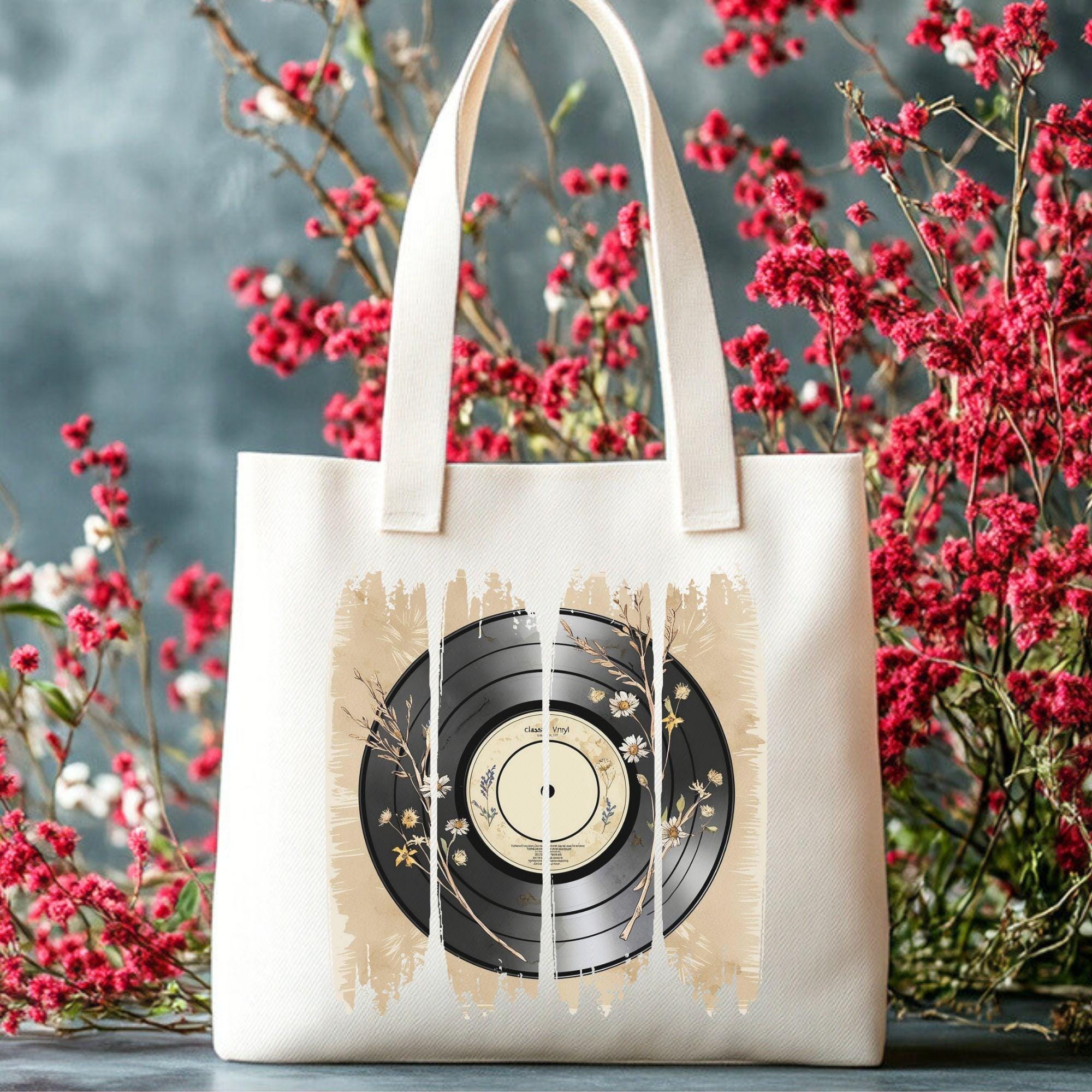 Music Lover Shirt, Music Note Shirt, Gift for Music Lover, Notes Shirt, Gifts For Daughter, Funny Shirt, Musical floral,Vintage music lovers - Image 8