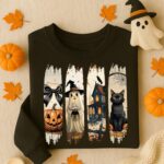 Spooky Season PNG Coquette Pumpkin Floral Ghost Retro Halloween Sublimation Design Preppy Fall Vibes Witchy Aesthetic Digital Download