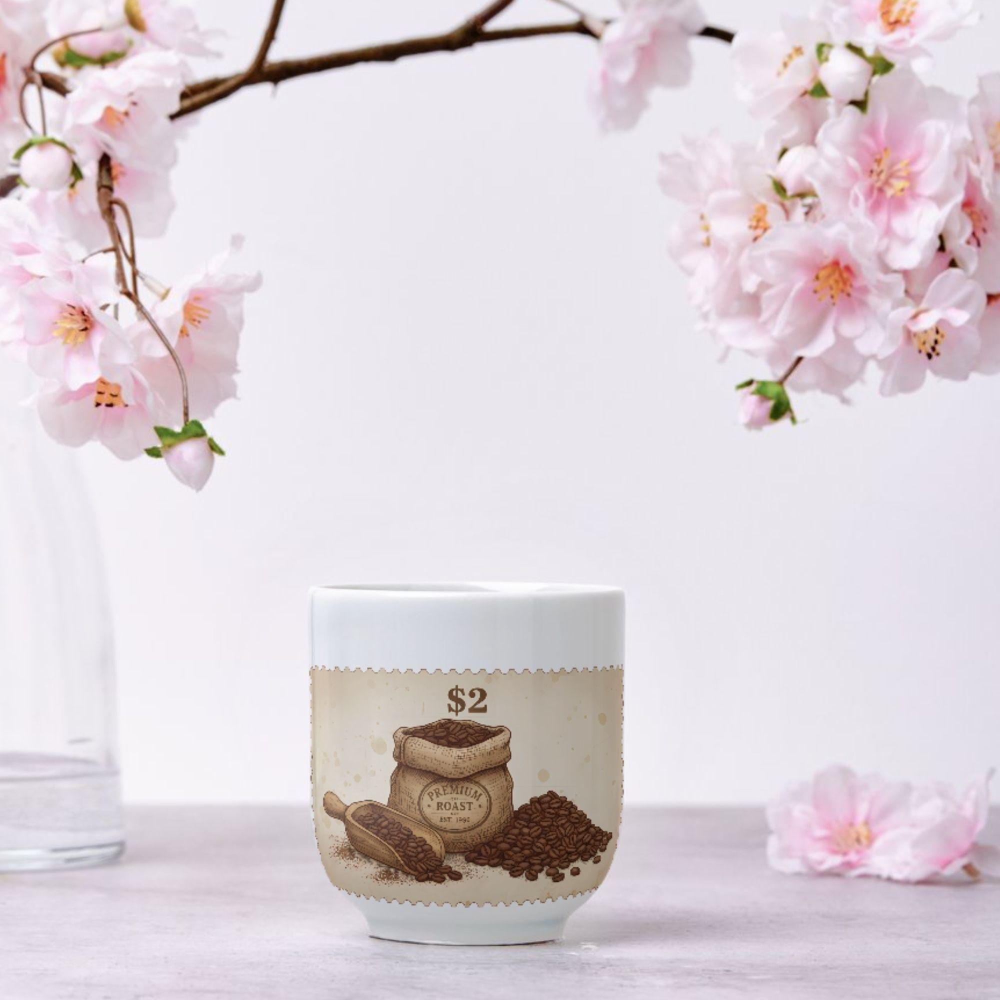 Vintage Boho Coffee Stamp Clipart Set with Cozy Café Scenes Barista Tools and Designs for Creative Journaling - Image 7