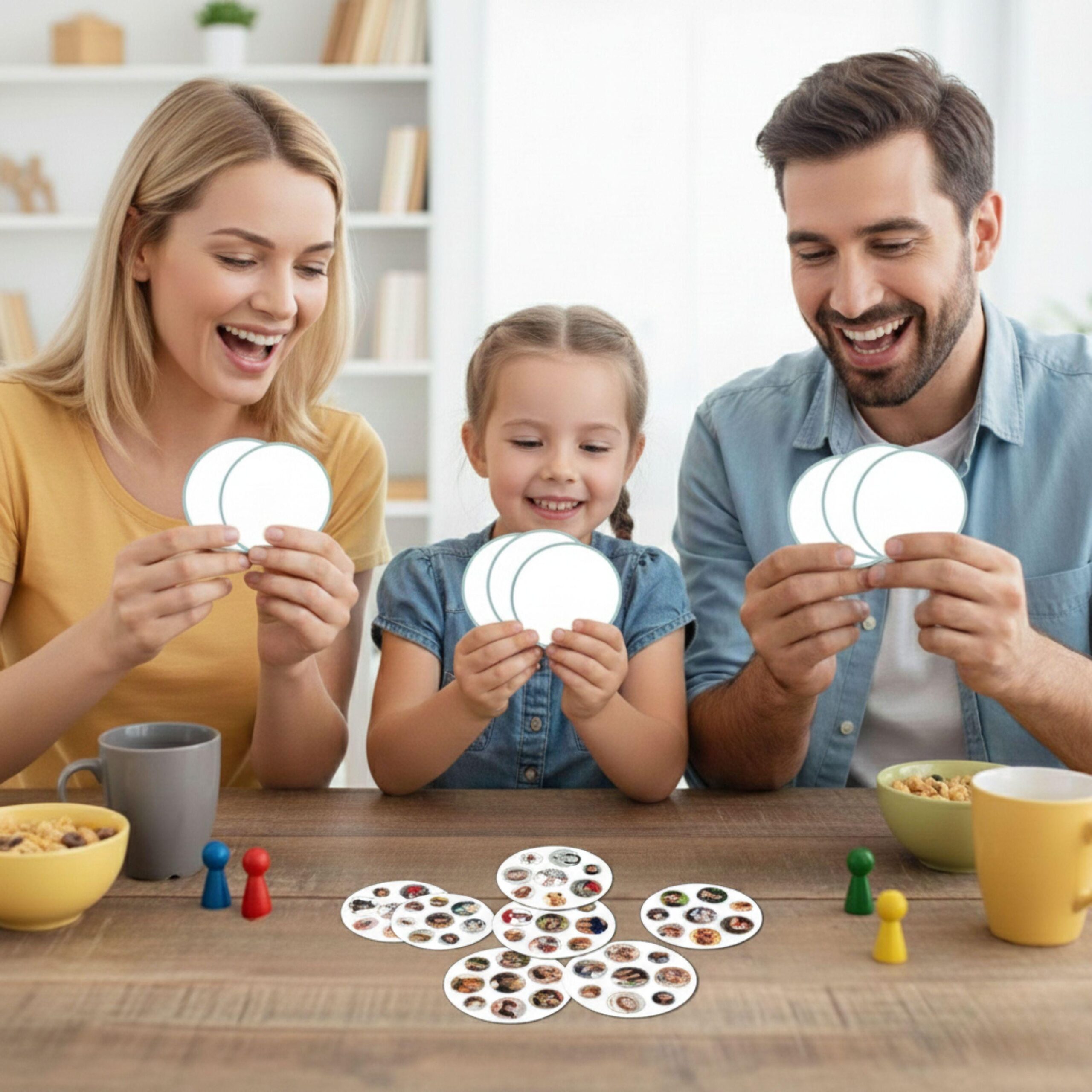 Custom Photo Matching Game - 31 Card Personalized Spot-It Style Game (Digital Download) - Image 2